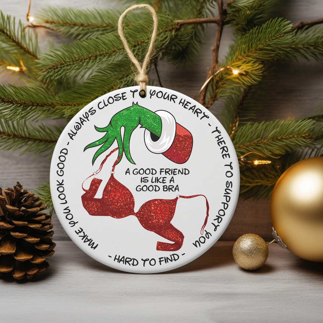 Grinch Friend Ornament