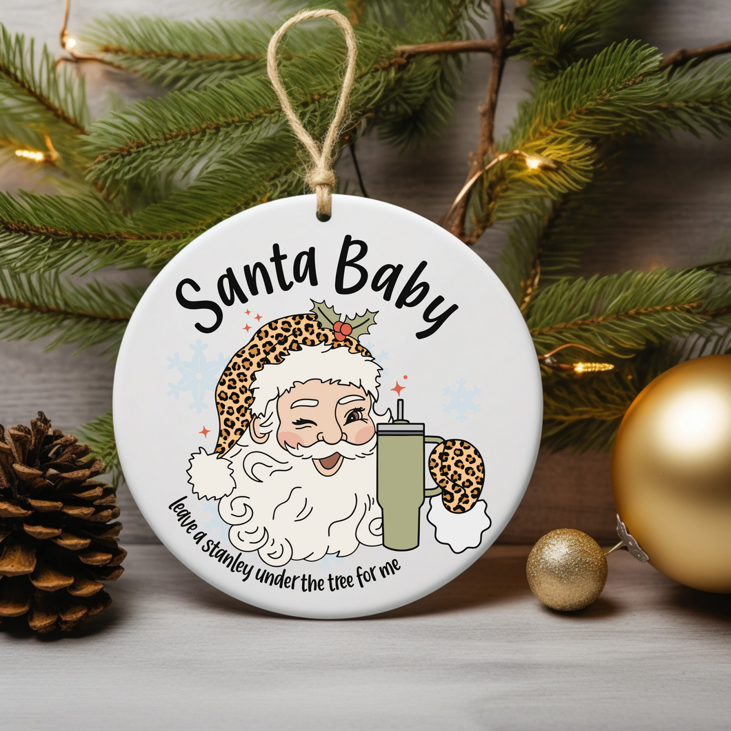 Santa Baby Ornament