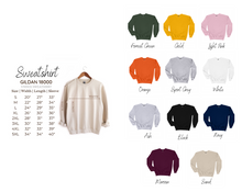 Load image into Gallery viewer, CUSTOM EMBROIDERED SWEATSHIRT
