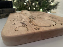 Load image into Gallery viewer, Dear Santa medium cutting board
