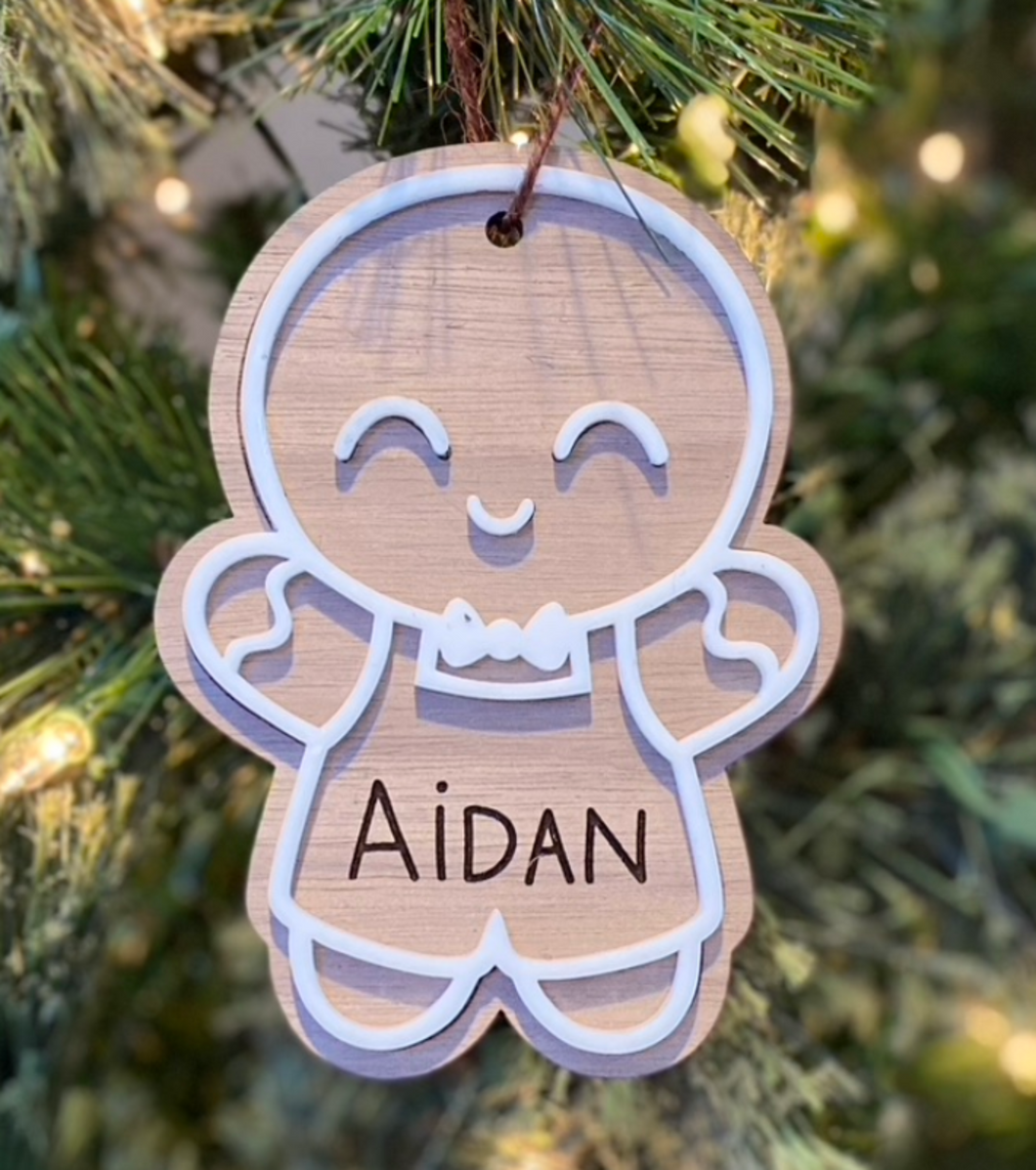 Gingerbread Boy Ornament